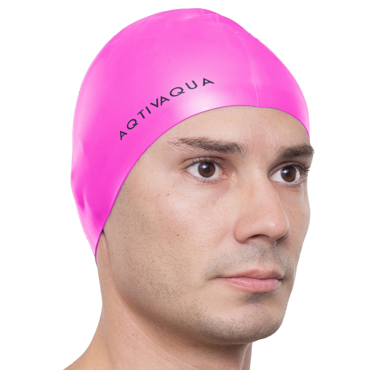 Swim Cap Vsidea Adult (2Pack),Comfortable Silicone Bathing